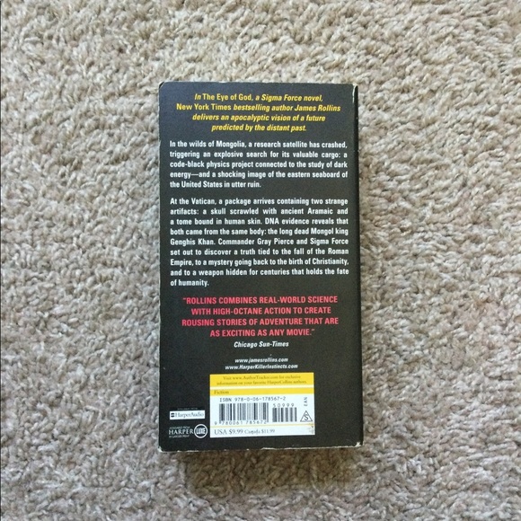 The Eye of God by James Rollins - Picture 4 of 5